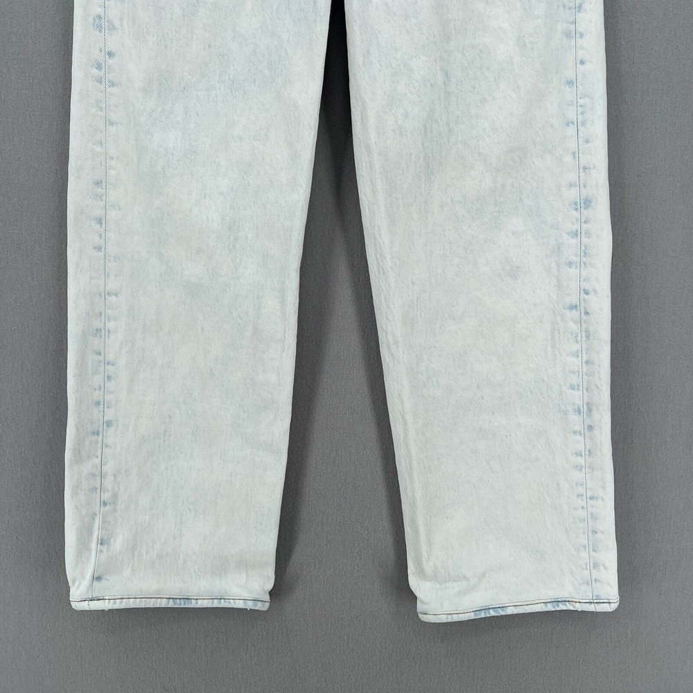 Levi's Ribcage Straight Jeans Women 26 Light Wash Denim High Rise Ankle - Picture 5 of 16